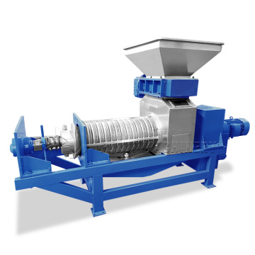 High safety level food waste screw press dewatering/single screw dewatering machine